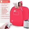 1000W Portable Household Shower Cabin Sauna Bag SPA Loss Weight Calories Burned Sauna Tent Suit Folding Sauna Sweating Steam Room