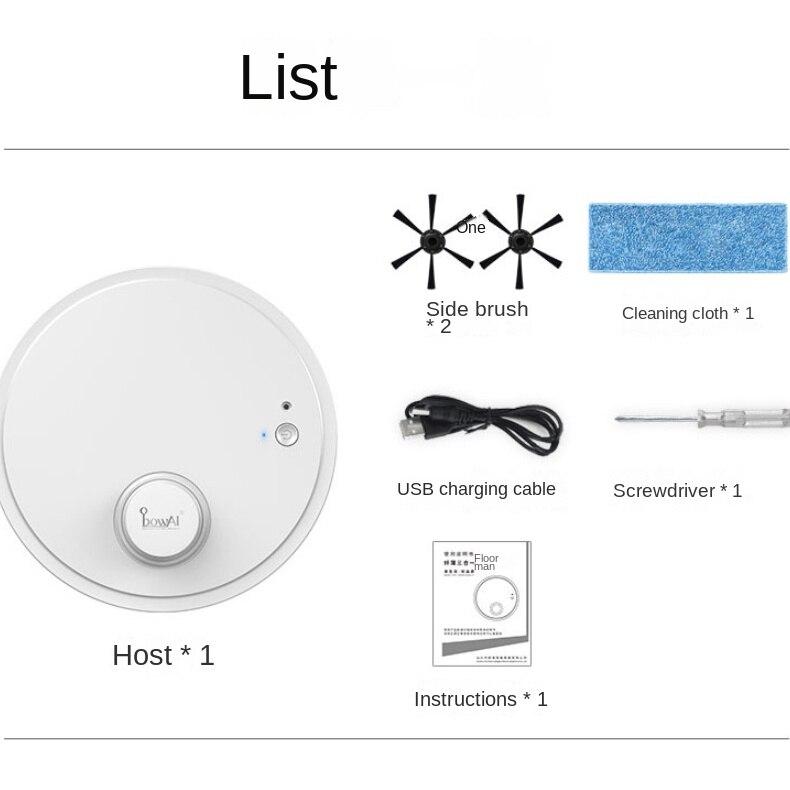 Robô de limpeza inteligente preguiçoso aspirador doméstico recarregável varredor automático