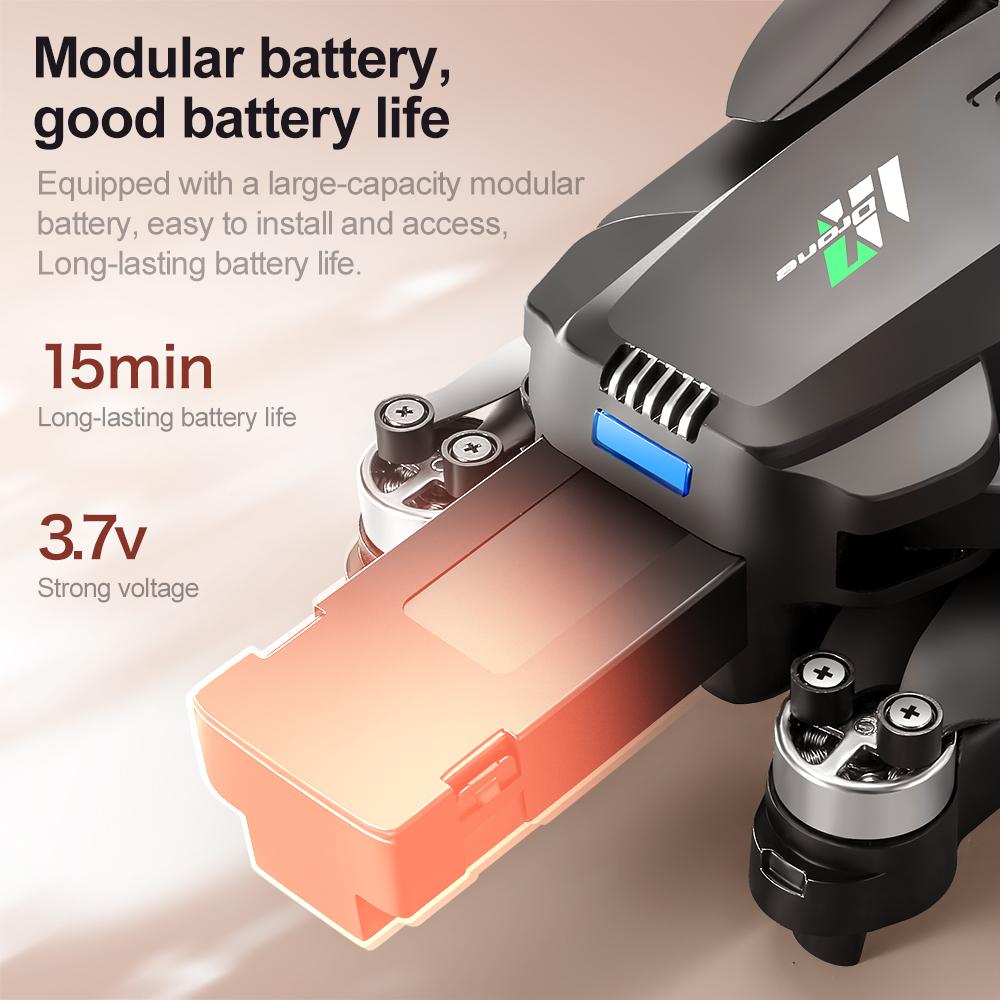 2026 M7 Pro Drone 8K Profeissional Aerial 360° HD Dual Camera Intelligent Opstacle Avoidance Brushless Power Foldable Optical Flow Hovering Toy UAV