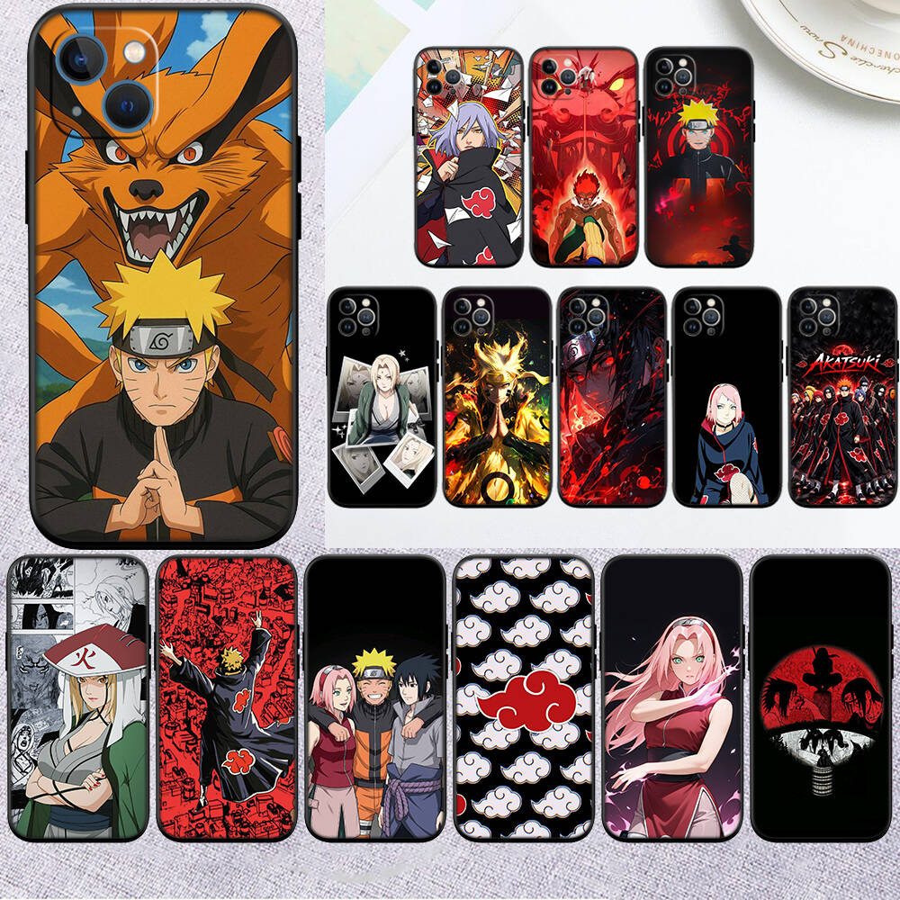 MH95 Naruto Phone Shell for Samsung S20 S21 S22 S23 S24 FE Ultra Plus Lite S21S A55 A07 A17 F06 F16 M06 M16 M56 A36 A37 A57