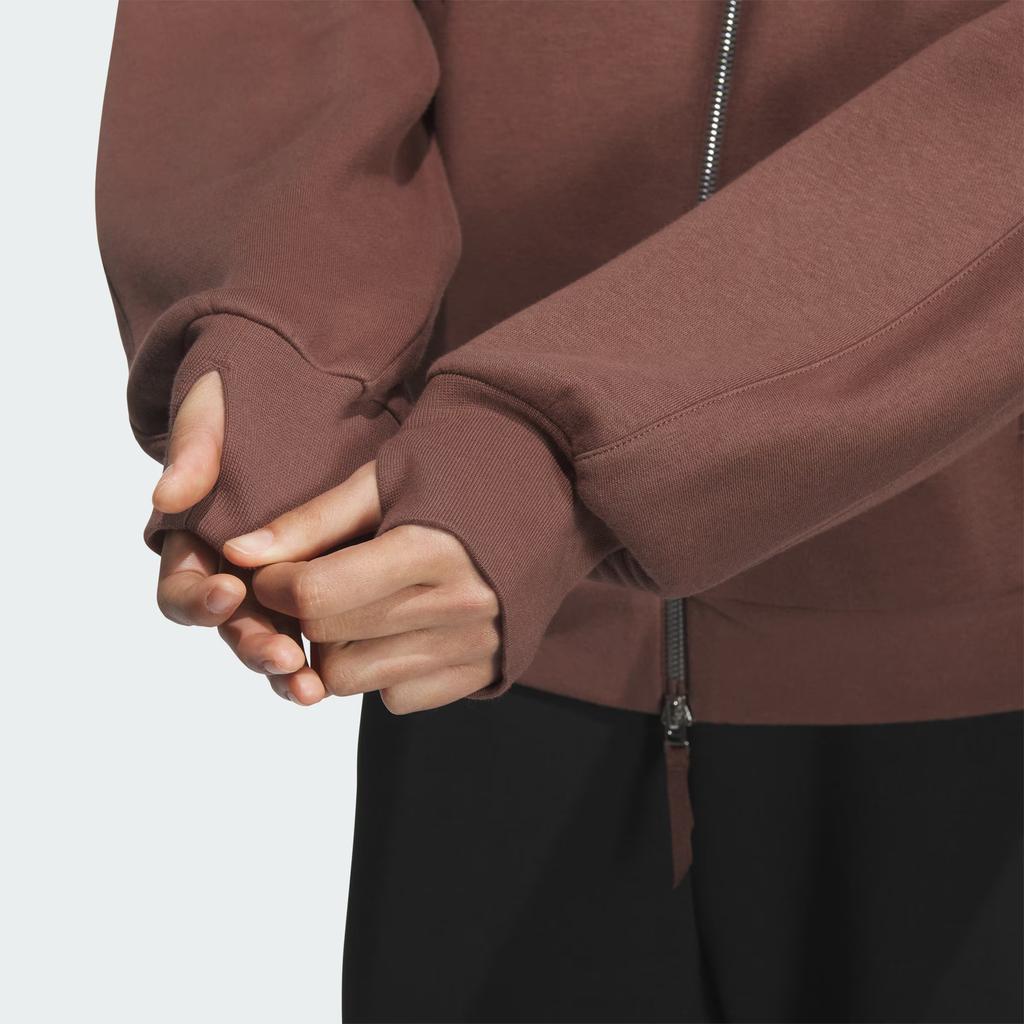 adidas Must Haves Logo Fleece Thick Sports Casual Loose Warm Jacket Women Jacket KC0048