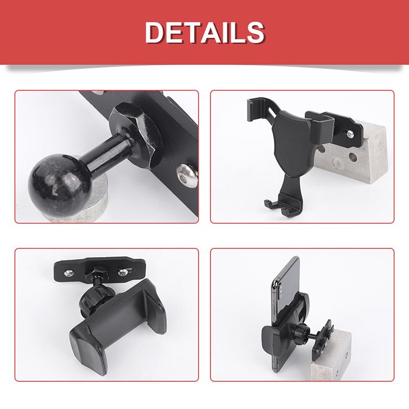 Car Air Conditioning Vent Mobile Phone Bracket GPS Phone Stand Bracket  Fit For Ford F150 2021 Up Car Interior Accessories