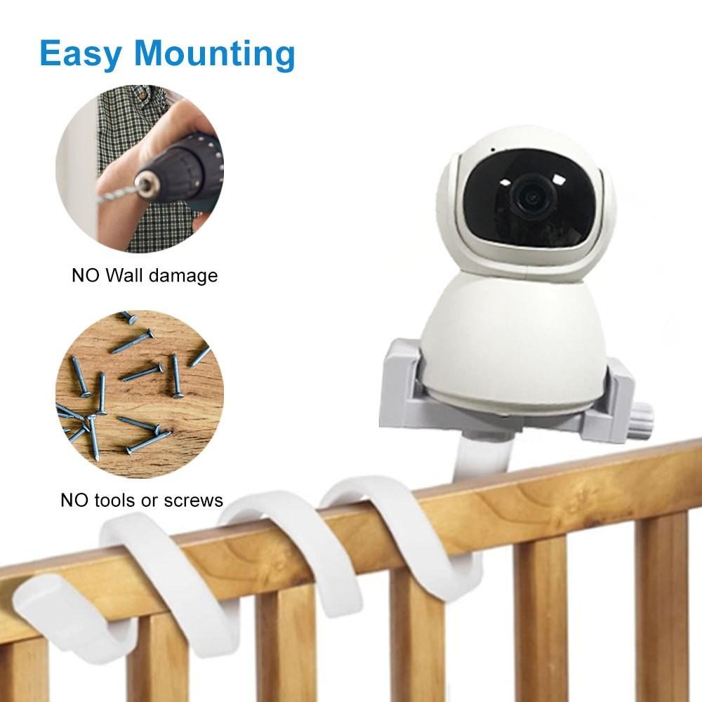5 Inch HD Baby Monitor With Camera Two-Way Audio Electronic Babysitter Night Vision Nanny Video IPS Screen Baby Monitor