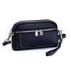 Exquisite Lock Design Women's Crossbody Bag - Premium Cowhide, Double Compartment Clutch