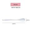 White Ceramic Long-Handle Ladle - Scratch-Resistant, Large Soup Spoon for Commercial and Household Use
