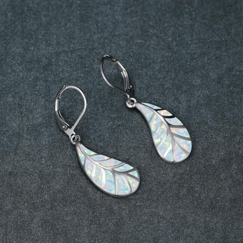 Hot Sale Fashion Commuter OL Banana Leaf Ear Buckle Personality