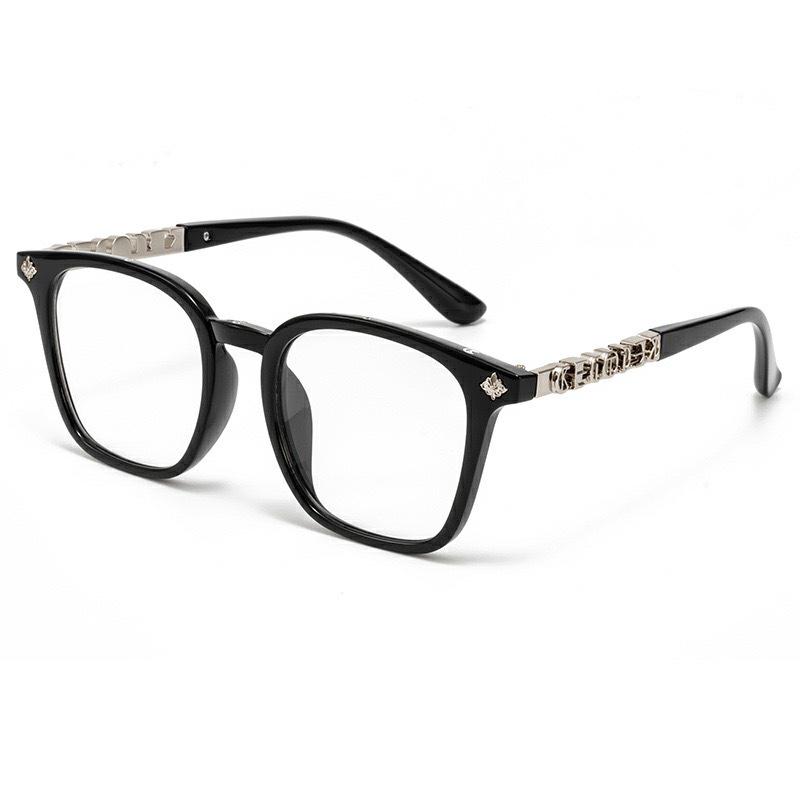 Jay Chou Oversized Fashion Glasses for Women - Arched Eyebrow Line, No-Makeup Look