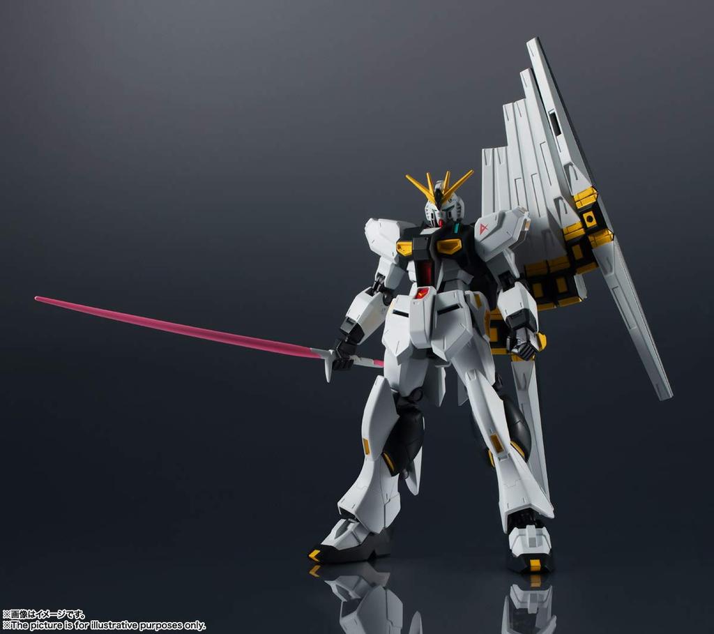 TAMASHII NATIONS GUNDAM UNIVERSE Mobile Suit Gundam Counterattack 150mm Painted Movable Figure Char's RX-93 GUNDAM Approx. ABS&PVC