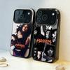 L-LADY GAGA MAYHEM Phone Case For iPhone17,16,15,14,13,12,11,Pro,MAX Gray Matte Silicone Black Cover