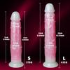 Big Realistic Dildo for Women Beginners Skin Sliding Foreskin Anal Vagina G Spot Stimulation Artifical Penis Sex Toy Masturbator
