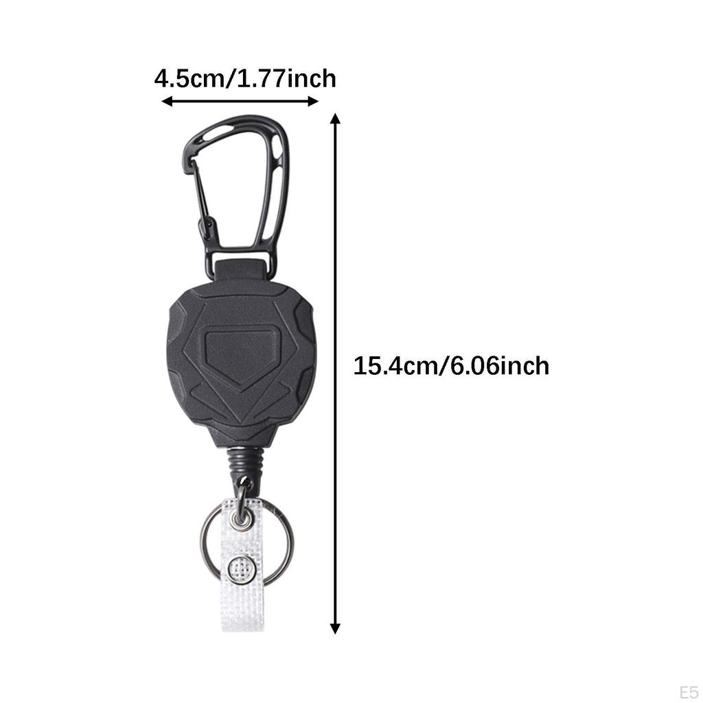 Retractable Keychain with Phone Tether ,ID Key Chain,