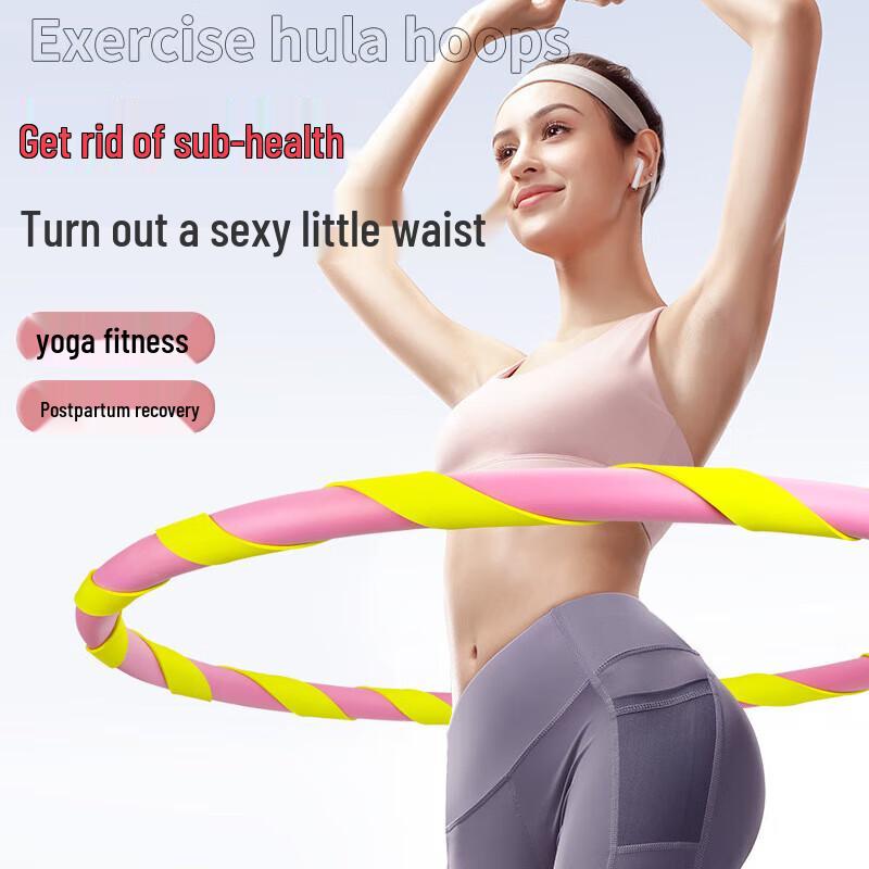 Zilaiqu Weighted Hula Hoop for Adult Fitness