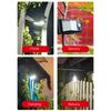 1 PC USB Solar Clip Lamp With Built in Battery USB Human Body Induction 72 Led Light for Outdoor Courtyard Garden Terrace