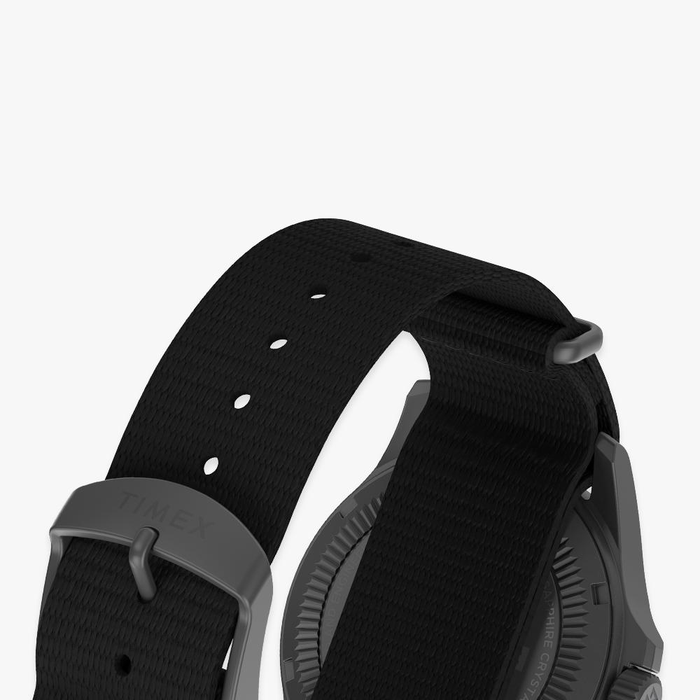 TIMEX Expedition Solar Power Gunmetal Case Black Watch 41mm TW2Y31800