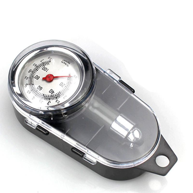 Car Tire Pressure Gauge Stainless Steel Inflation Pressure Gauge High Precision Meter Detector Repair Tools for Mechanical Tires