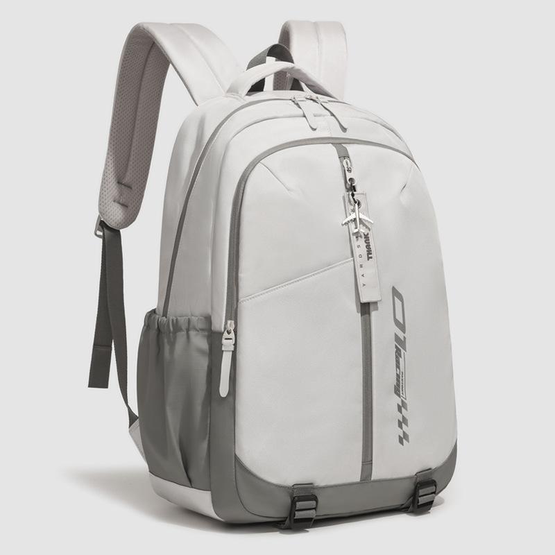 Schoolbag simple function wind cold tide cool feeling backpack sunshine handsome high school sports training students strong durable backpack