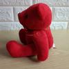 [USED] Rare, beautiful teddy bear, red bear, perfect for Christmas or as a gift.