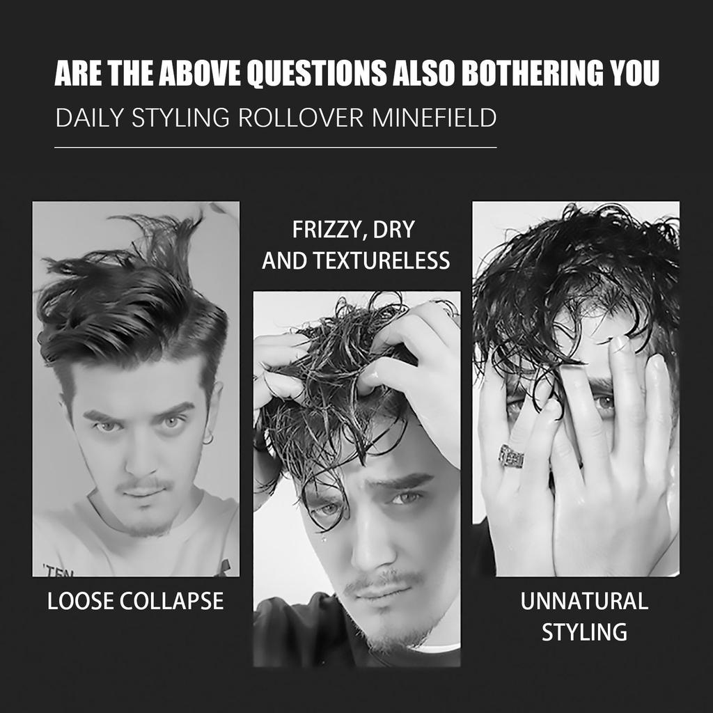 100ML Hair Styling Spray Hair Styling Moisturizing Fragrance Long-lasting Dry Gel Hairspray Hairstyling Gel Water