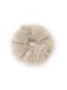 Mira Owen Feather Volume Scrunchie 09WGG255548 BEG Free Size Women's