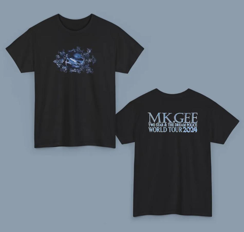 Mk.gee 2026 World Tour T-shirt size S-5XL S