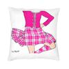 Highland Dancer Hot Pink Soft Comfortable Pillowcase Highland Dancer Highland Dancing Scotland Scottish Dancer Tartan