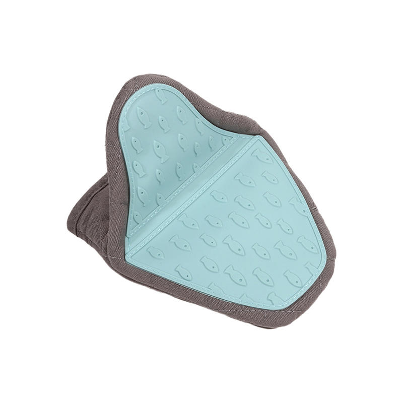1/2Pcs Silicone Anti Scald Oven Gloves Kitchen Multi Purpose Tray Microwave Oven Baking Dessert Tableware Rack Gloves