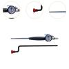 Heavy Duty Truck Tire Inflator Air Chuck with Pressure Gauge Portable Air Compressor for Car SUV RV Automotive