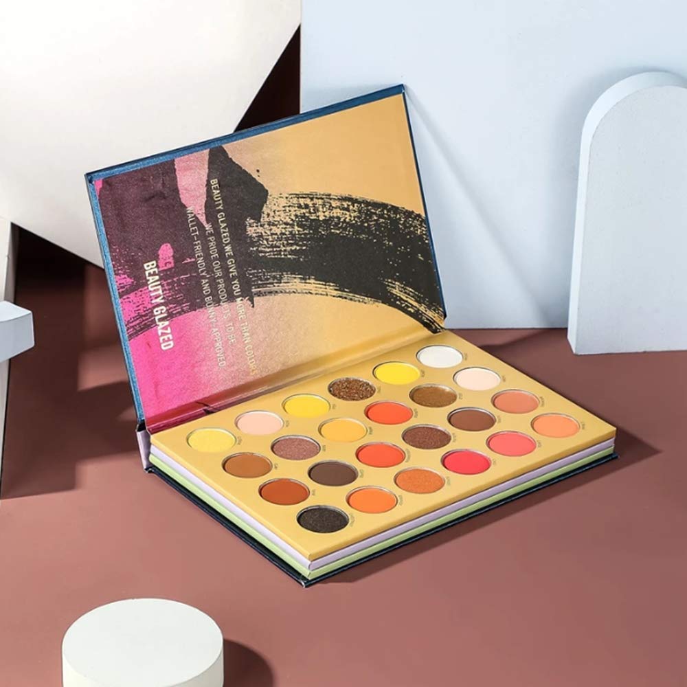 eyeshadow pearly matte and powder 72-color palette, high-gloss eyeshadow, waterproof, sweat-proof, long-lasting, pigmented, smudge-resistant