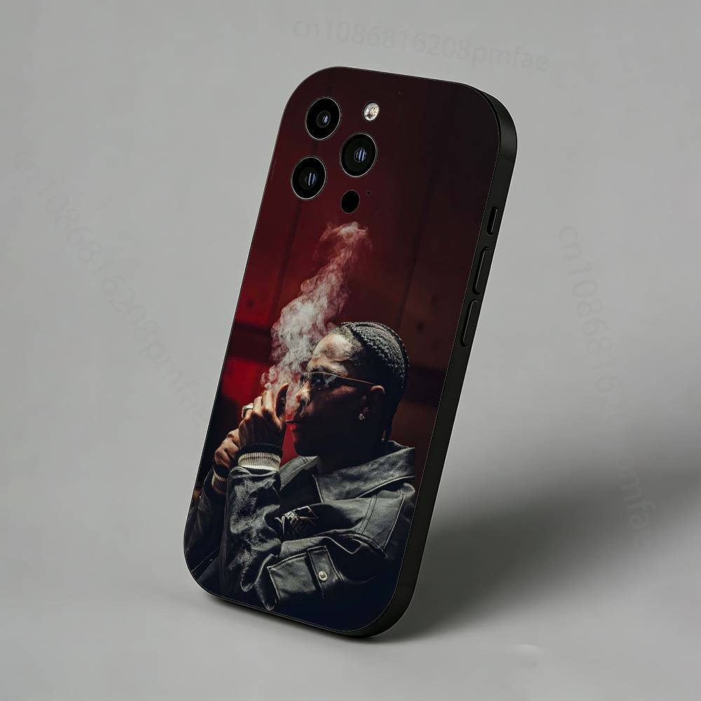T-Travis S-ScottS Singer Phone Case For iPhone 16,15,14,13,12,11 Pro,Max,Plus,X,XS,XR,SE,Mini Transparent Silicone Soft