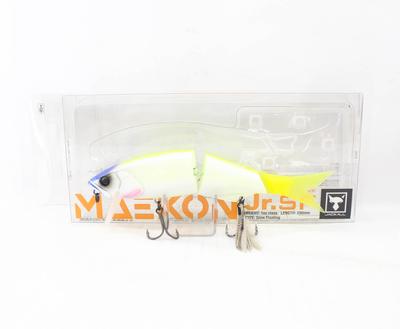 Jackall Maekon JR 150 mm 1 oz Schwimmköder Misty Chartreuse (6329)