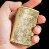 Double Gun Qingming Shanghe Tu 20-Capacity Cigarette Case - Personalized, Portable, Moisture-Proof Men's Gift Box