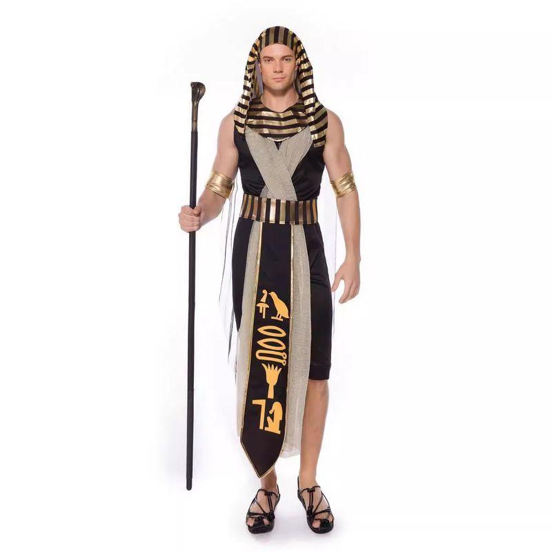 Amazon Cross-Border Halloween Costumes Egyptian Pharaoh Cleopatra Costumes Role-Playing Ancient Roman Prince and Princess Costumes