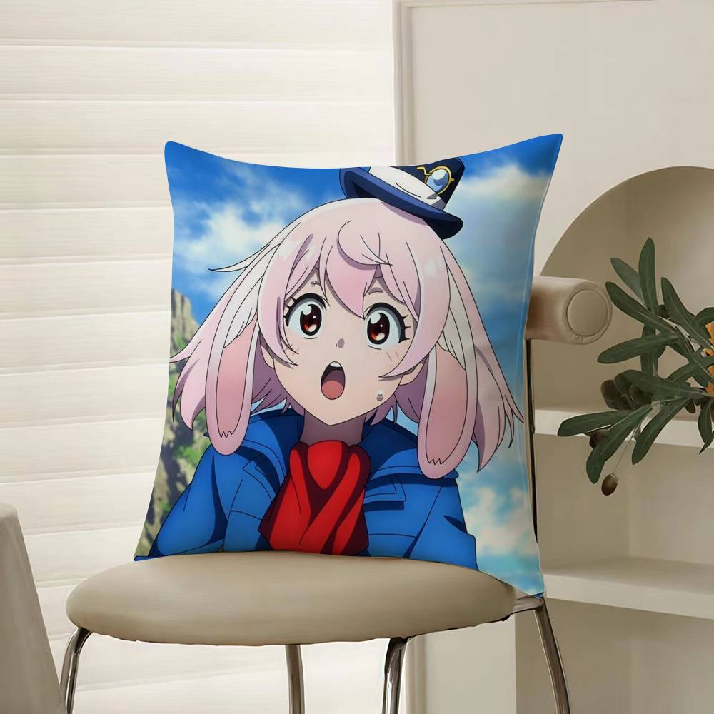 

Anime Shangri-La Frontier Pillow Case Comfort Sofa Bed Silky elegant Invisible zipper Decorative cushion cover 12x12Inch