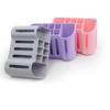Wall Mounted Storage Rack Partition Storage Bathroom Organizer Toothpaste Holder  Dormitory