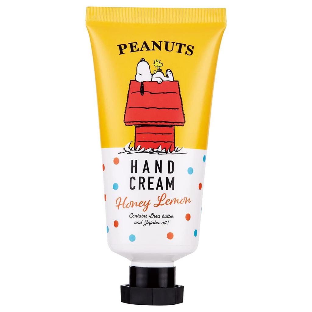 Crème Mains Snoopy Miel Citron 30mL Cadeau Présent Cadeau Femmes Hommes Populaire Merci Retour Adieu Anniversaire Jour (ARACHIDES) De la mère