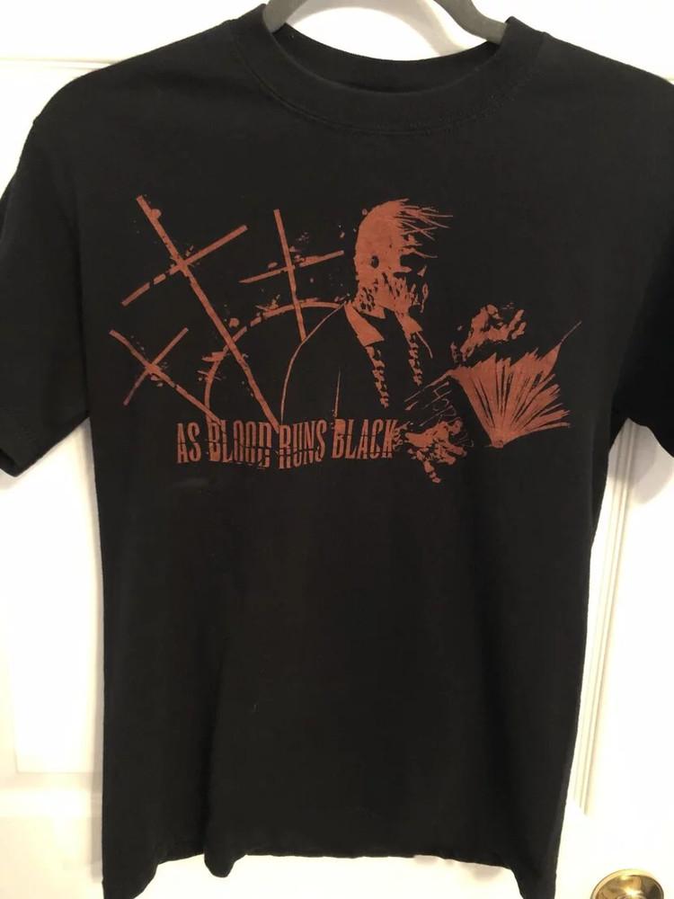 Коллекция As Blood Runs Black Футболка группы Унисекс Концерт S-5XL AR670 Унисекс Футболка M