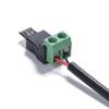 5V Power Transfer Connectors MicroUSB To 2Pin Terminals Charging Cable For Mobile Devices