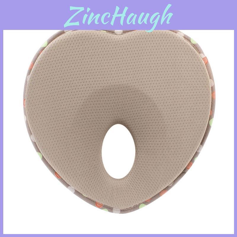 Baby Kids Soft Memory Foam Pillow With Heart Shape Prevents Flat Head And Supports Neck For Infants And Toddlers