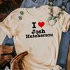 Josh Hutcherson Top Unisex Japanese Graphic Funny Tshirt Female Harajuku Anime Clothes