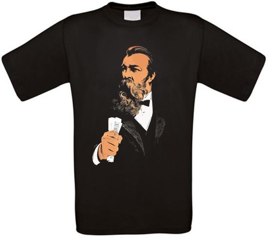 Friedrich Engels Marx Socialism T-Shirt All Sizes XXL