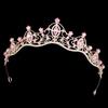 Sparkling Bridal Crown Rhinestone Queen Princess Tiara Hair Ornaments Crystal Crown  Women