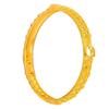 Bracciale Apribile con Fibbia Pavone Retro Placcato Oro in Stile Cinese Antico