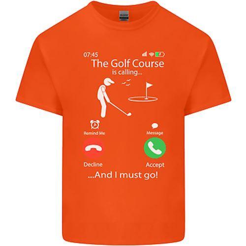 Golf Is Calling Golfer Golfing Funny Unisexs Cotton TShirt Tee Top