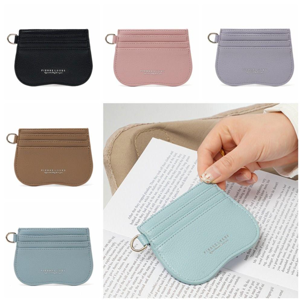 Multi-card Slot Women's Short Wallet PU Leather Card Holder Vintage Pocket Purse  Unisex