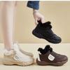 Fleece Thickened Warm Versatile High-top Shoes 2025 Winter Women's Shoes Fashion Platform Trend Cotton Shoes