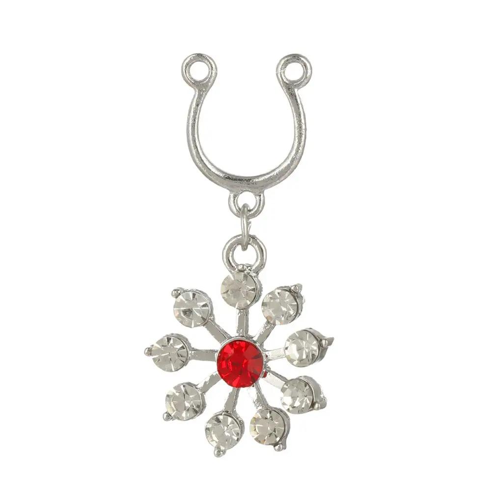 Nickel-free Faux Nipple 316L Surgical Steel Fake Nipple Ring Non Piercing Body Jewelry Non-Piercing