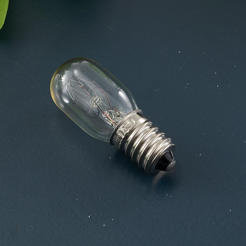 E14 salt lamp spherical bulb 220-240V 15W tubular filament bulb, used for replacing glass bulbs in range hoods, sewing machines,