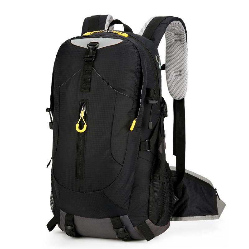 Outdoor Travel Hiking Backpack 25-35L Rainproof Nylon Camping Rucksack Bag