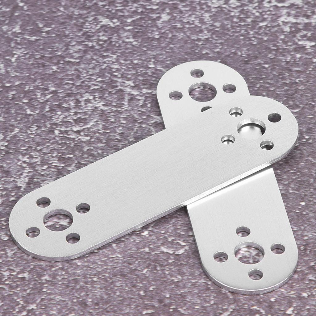 2Pcs Flat Brackets Aluminum Replacement Kits Fit for Tetrixrobotics Robot Accessories