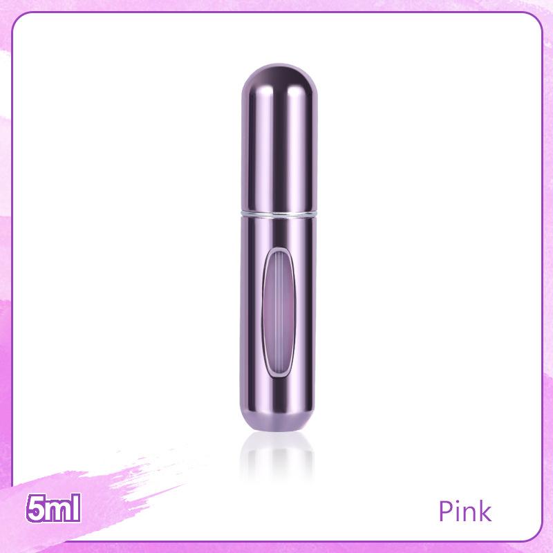 10ml 5ml Mini Portable Perfume Spray Aluminium Travel Self-Pumping Dispenser Bottle Bottom Direct Fill Jar Cosmetic Empty Tool
